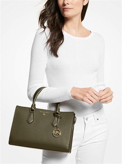 valerie bag michael kors|Valerie Medium Pebbled Leather Satchel .